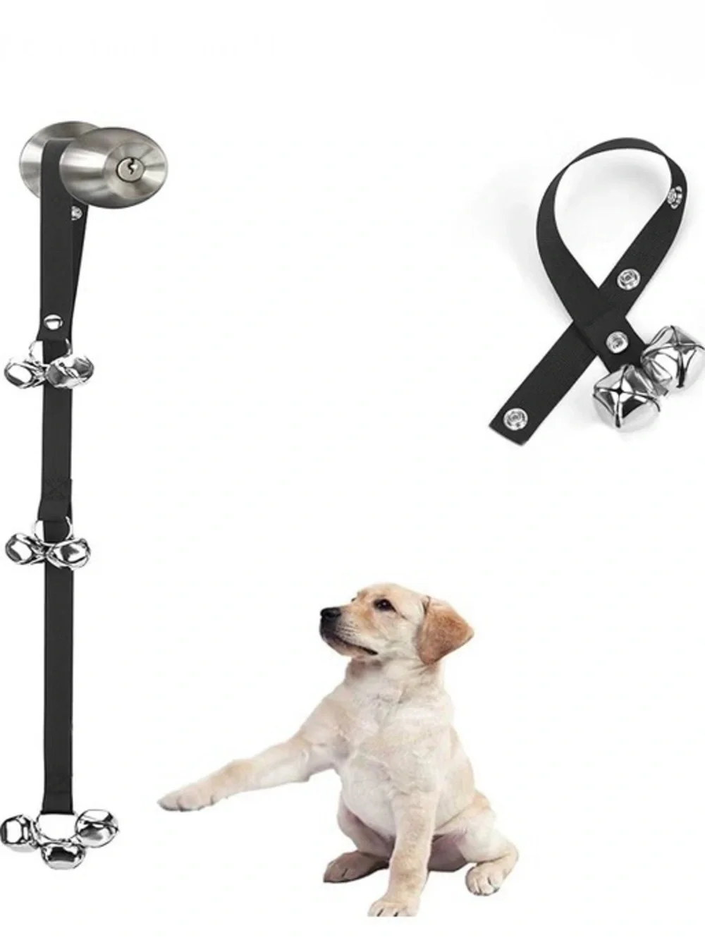 Potty Training Bells for Puppies Dogs Adjustable Length